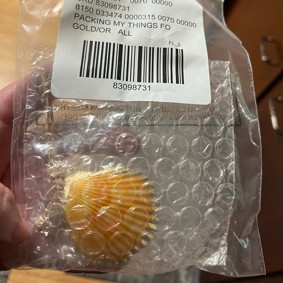 NWT Free People Semi-Precious Ring Set/Duo Gold Tone - Picture 7 of 14